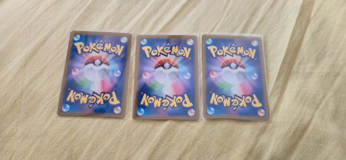 Lot de 3 cartes pokémon ace teck japonaise - photo numéro 2