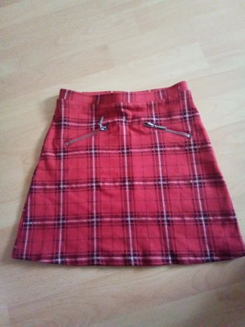 Jupe a carreaux