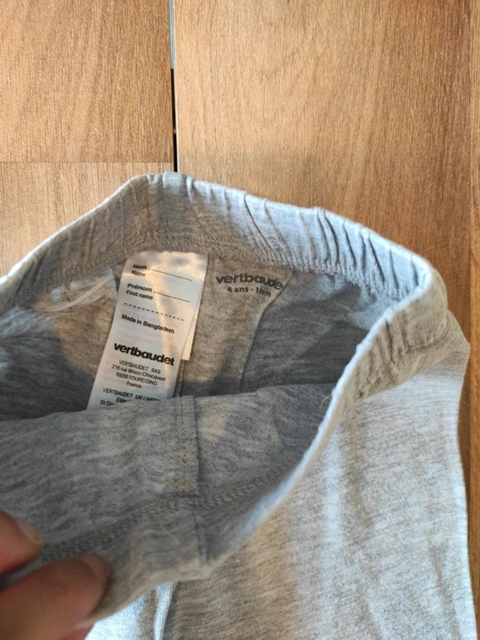 Legging 4 ans Vertbaudet en très bon état - photo numéro 2