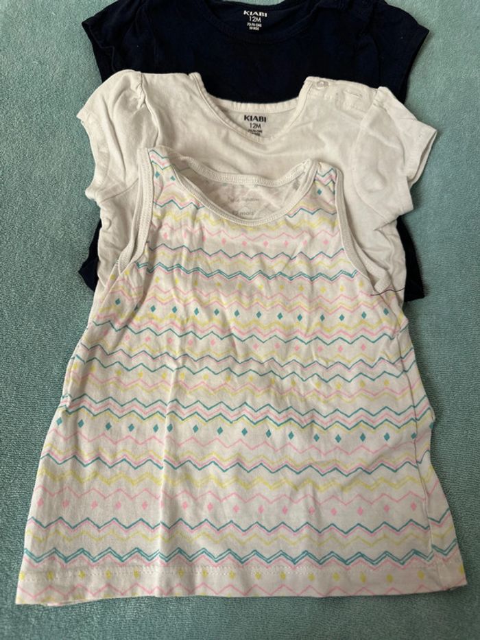 Lot de 4 t-shirt 12 mois - photo numéro 6