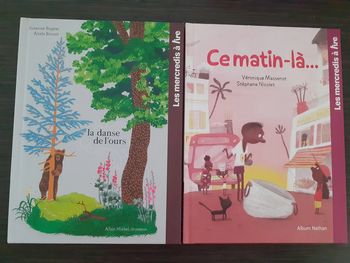 2 livres "Les mercredis à lire"