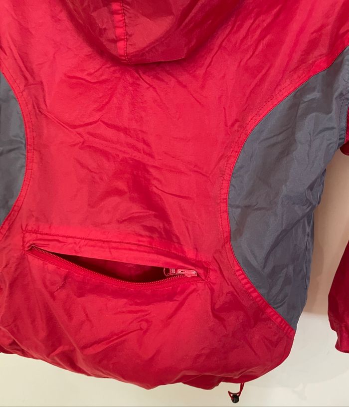 Veste Polaire Coupe-Vent Rouge garçon taille 6 ans Domyos décathlon - photo numéro 7