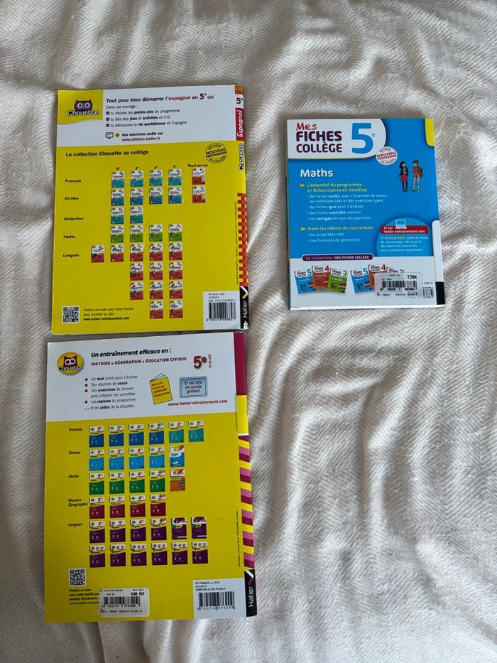 Cahiers d’activité collège 5e - photo numéro 2