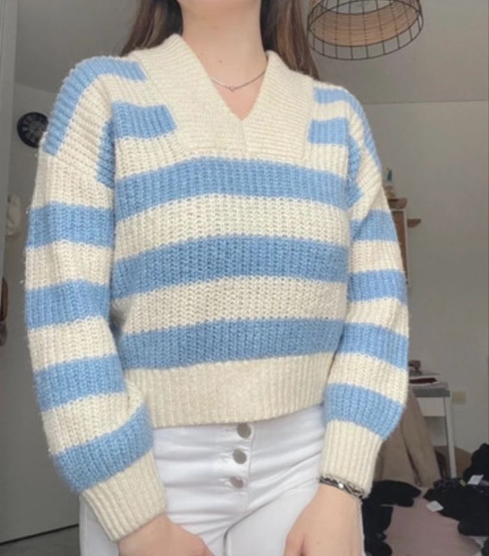 Pull rayé - photo numéro 2