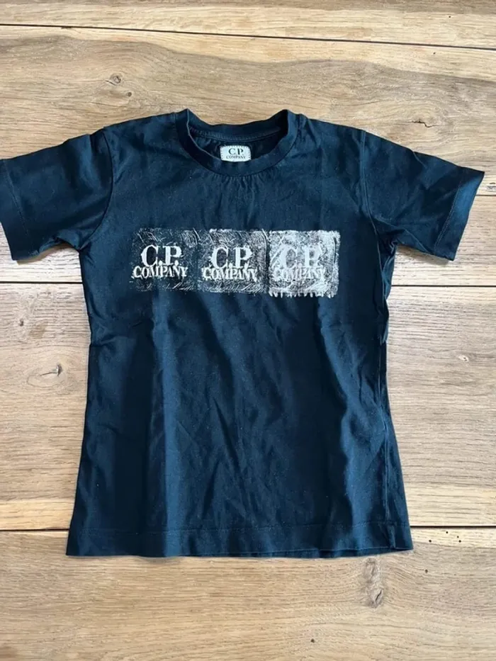 T-shirt noir C.P. Company
