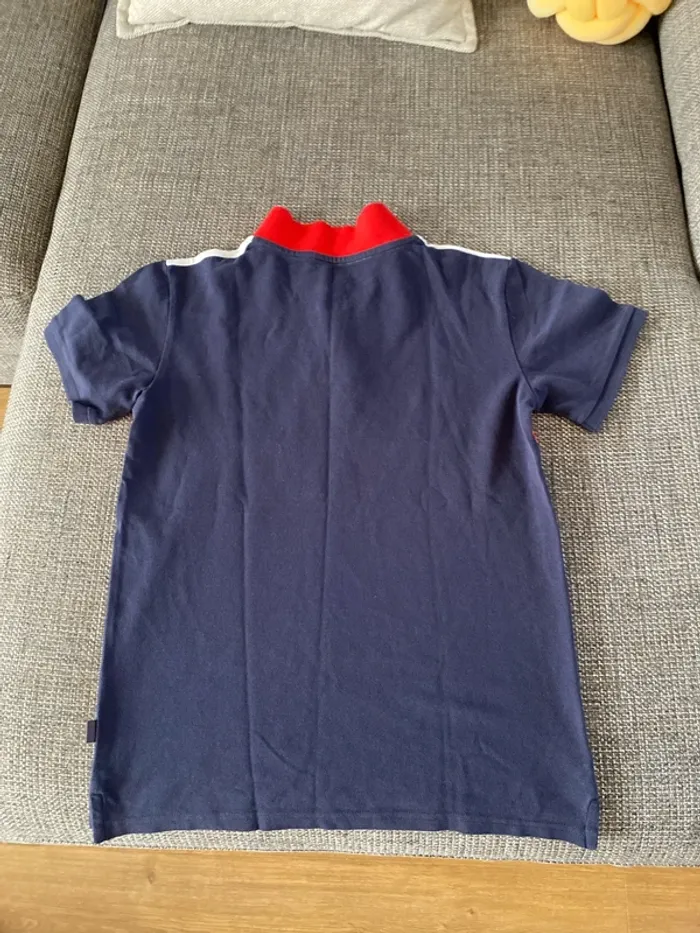 Polo PSG Authentique Marine Rouge Blanc Taille S – Parfait État - photo numéro 5