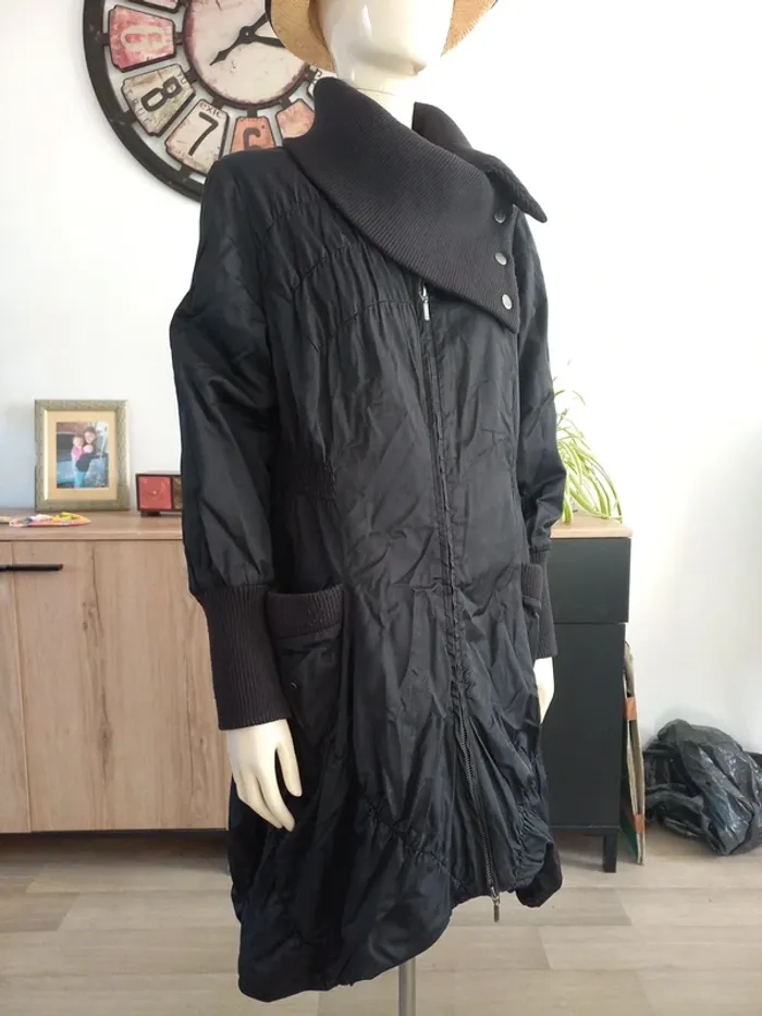 Manteau noir femme 44/46 - photo numéro 14
