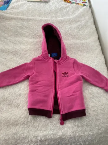 Veste polaire fille Adidas