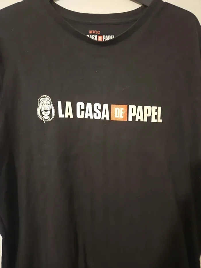 Tee shirt la casa de papel - photo numéro 3