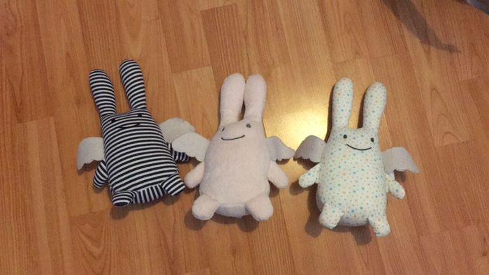 Trousselier lot de 3 peluches musicales