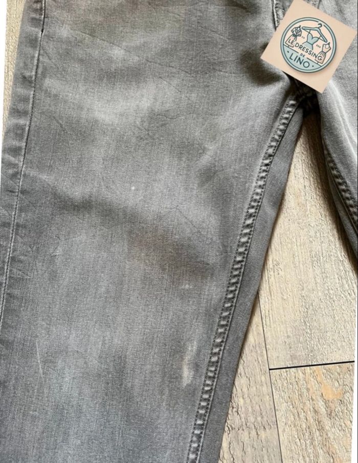 Levi’s 513 Gris Délavé W33 L32 - photo numéro 10