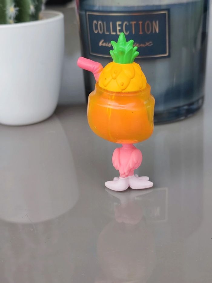 Littlest Pet Shop pink flamingo thirsty pets : cooler crew #4-174 - photo numéro 3