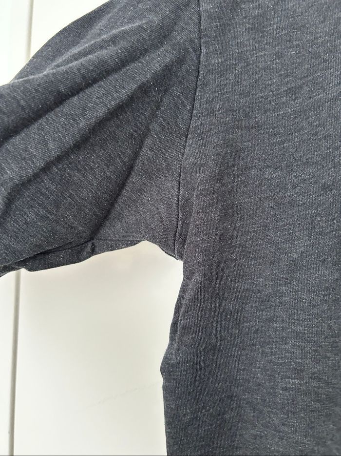 Lot 3 sweats à capuche molletonné blanc gris H&M M/L - photo numéro 9