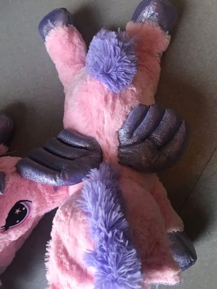 Grand peluche licorne 80 cm - photo numéro 3