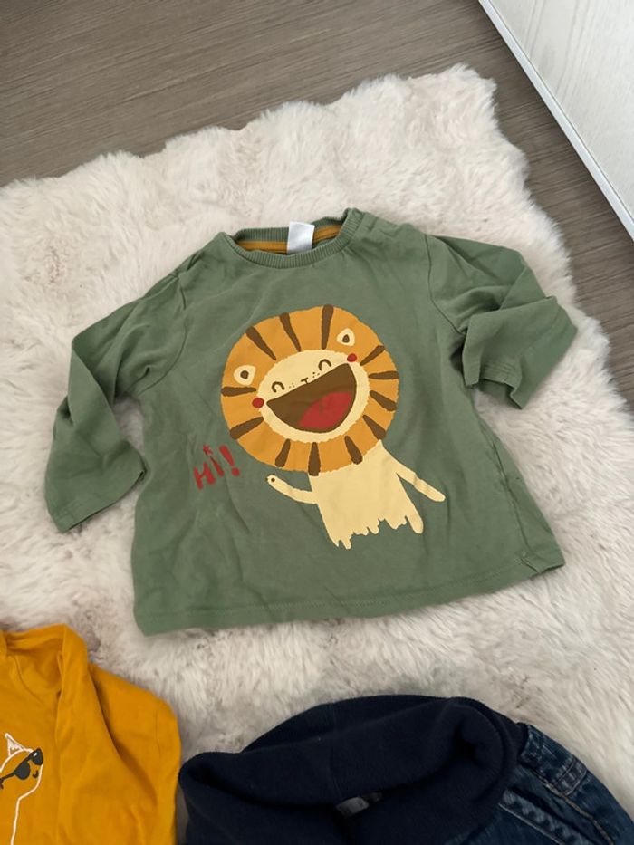 Lot 12 mois et un pull 18 mois pilou pilou - photo numéro 4