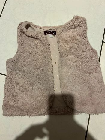 Gilet sans manche type bergère