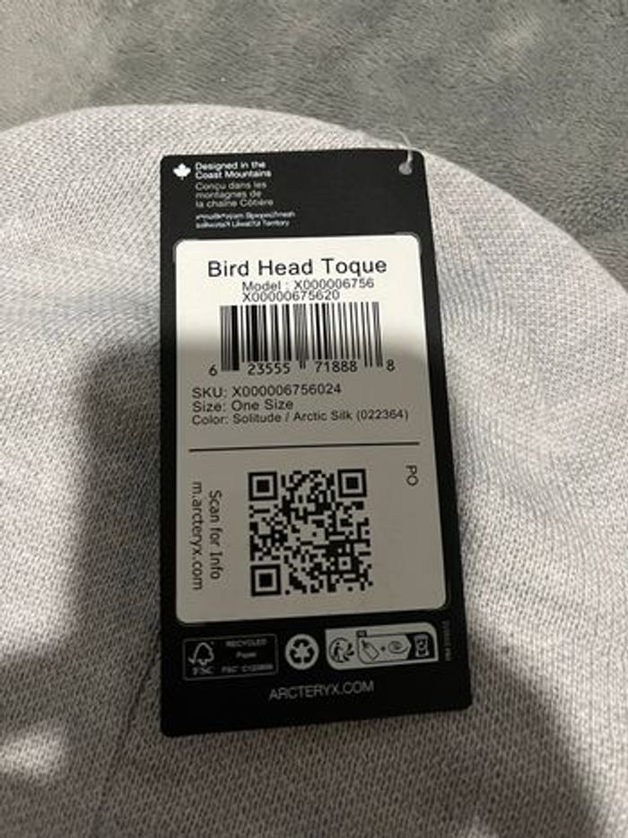 Bonnet Arc’teryx Gris - photo numéro 4