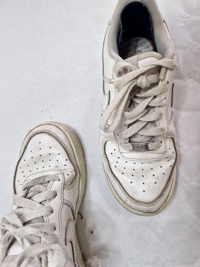 Nike , air force one  , femme  , taille 36  , blanche - photo numéro 4