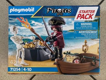Playmobil Pirates 71254 Pirate et Barque