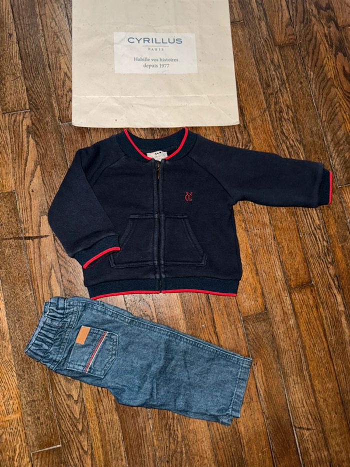 Ensemble Cyrillus 12 mois