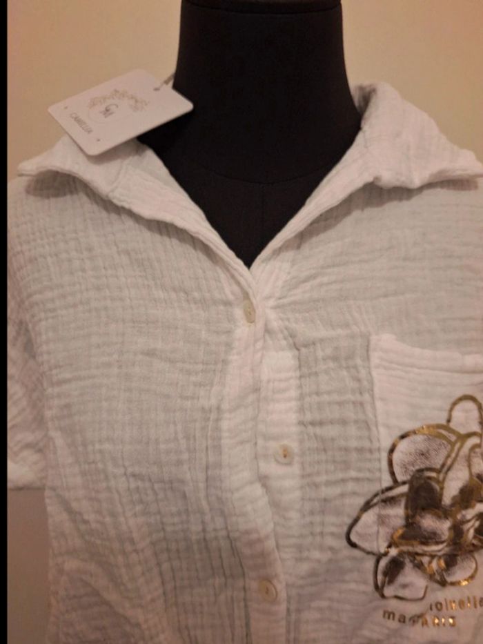 Chemise pour femme taille M Marque camillia neuf avec étiquette - photo numéro 4