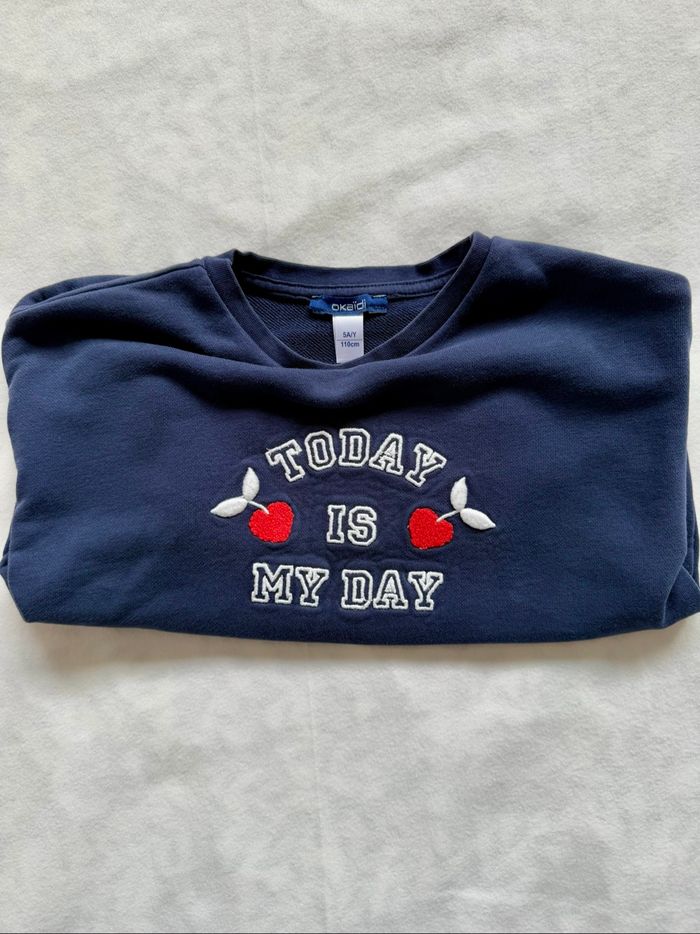 Sweat okaidi 5 ans - photo numéro 7