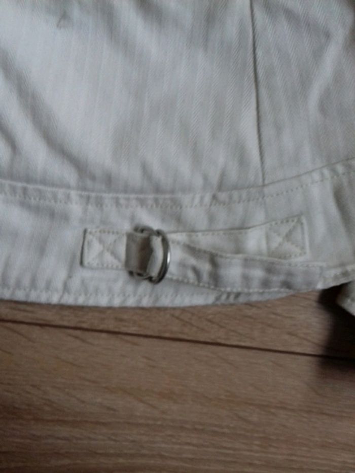 Blouson veste blanc - photo numéro 4