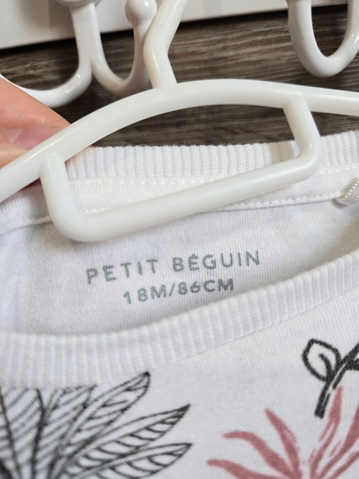 Vêtement Bébé Fille -  Lot de 2 Pyjamas - Petit Béguin - 18 mois 86 cm - photo numéro 8