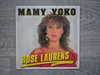 Disque vinyle 45 tours Rose Laurens Mamy Yoko