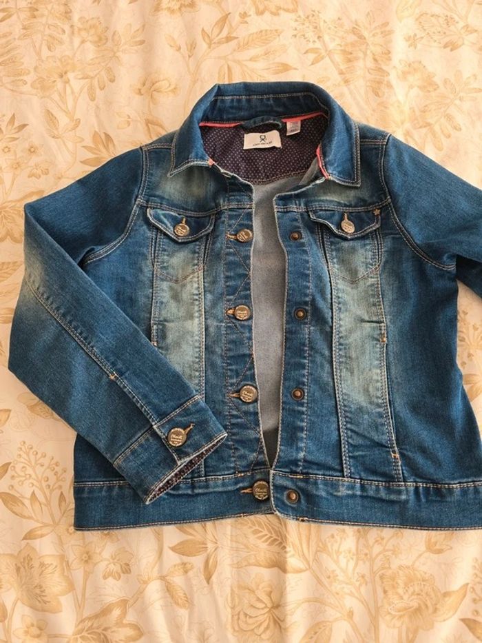 Cazadora Okaïdi Talla 8 jeans - photo numéro 3