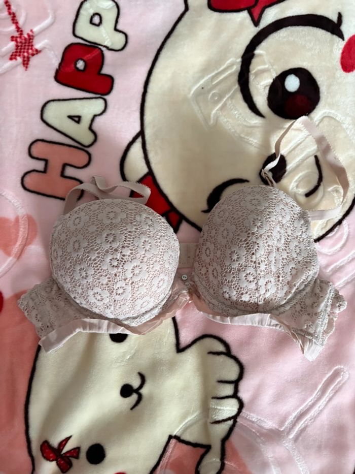 Soutien gorge crème