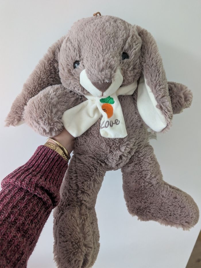 Peluche lapin neuve