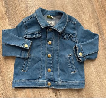 Veste en jean fille 18 mois