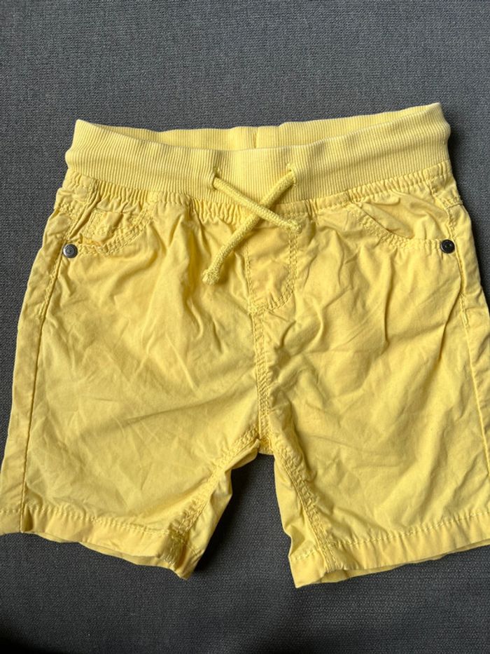 Bermuda jaune TAO 9 mois - photo numéro 2