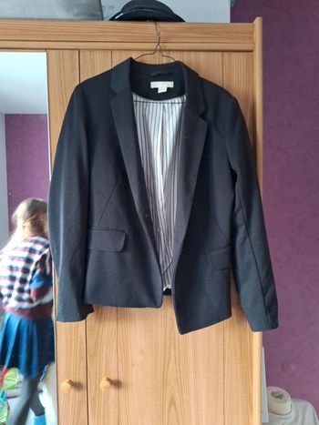 Blazer h &m noir 38