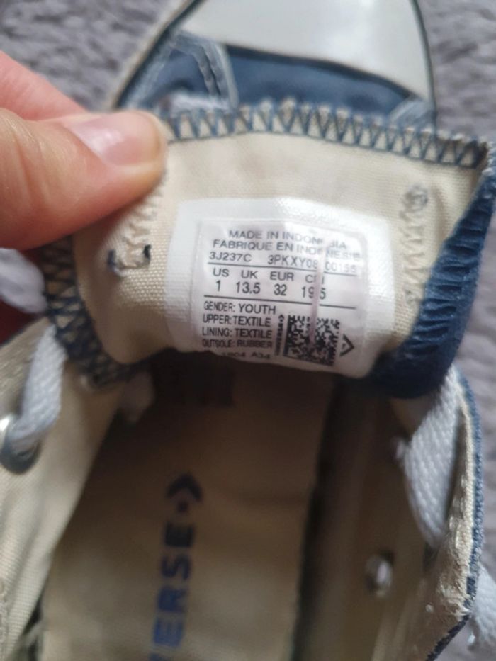 Converses basse bleu 32 - photo numéro 9