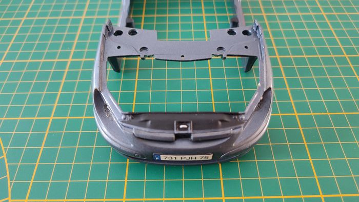 Carcasse carrosserie pièce miniature Peugeot 307 CC Solido miniature 1/18 1/18e 1/18eme #B71 - photo numéro 3