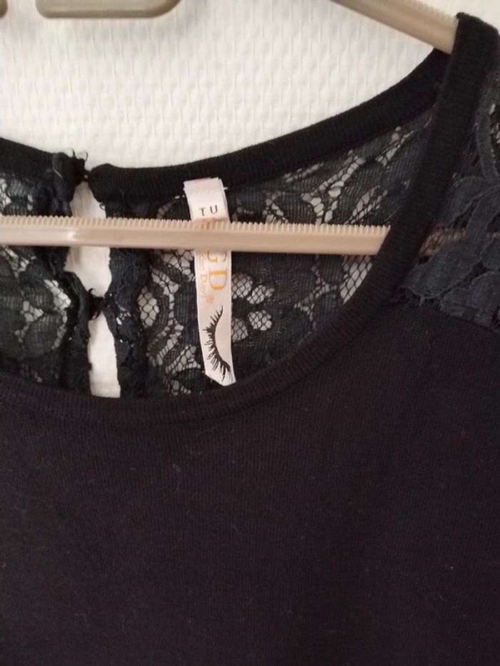 Pull dentelle dos - photo numéro 4