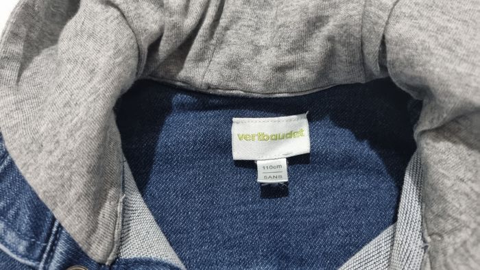 Veste Chemise Denim Enfant  Capuchle Vertbaudet - 5 ans (110cm) - photo numéro 4
