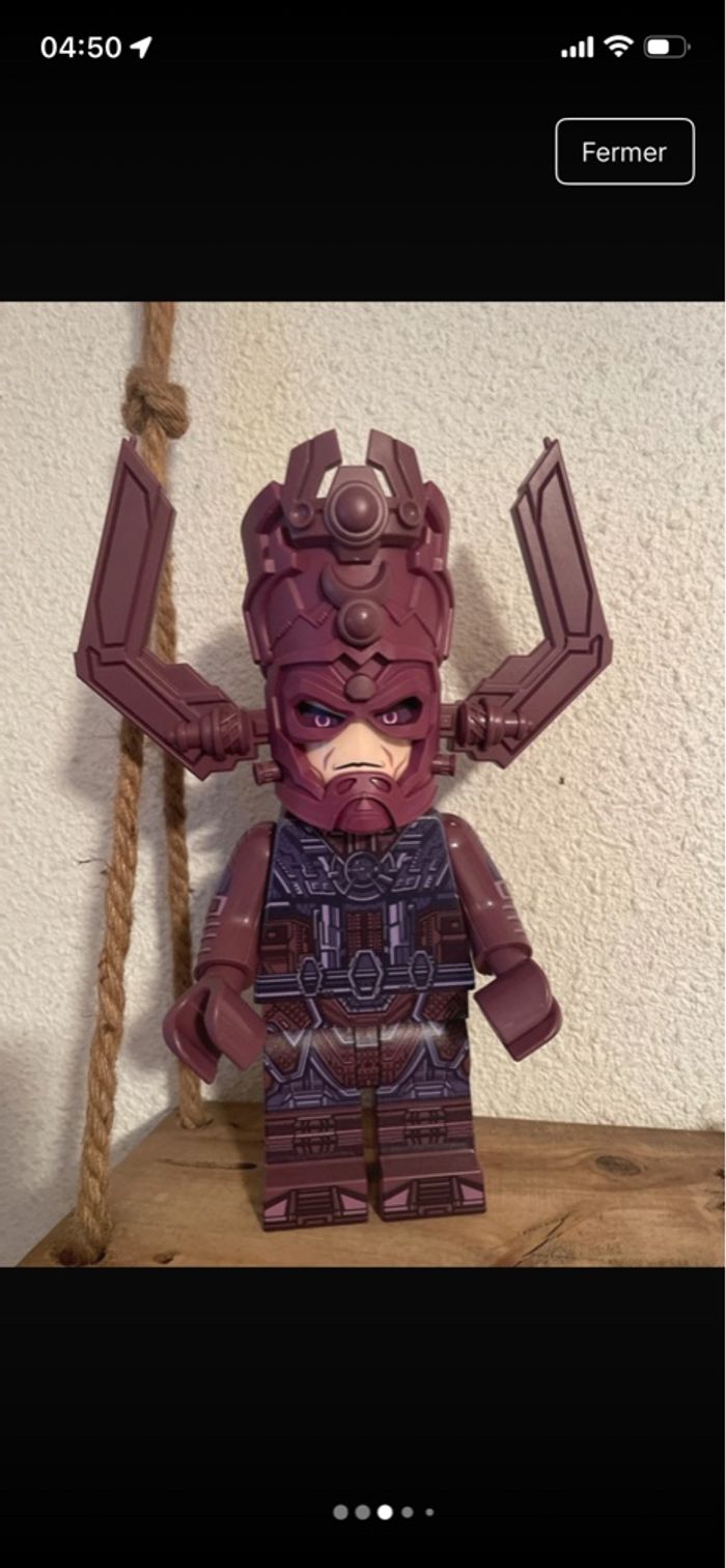 Figurine type lego XXL Galactus - photo numéro 4