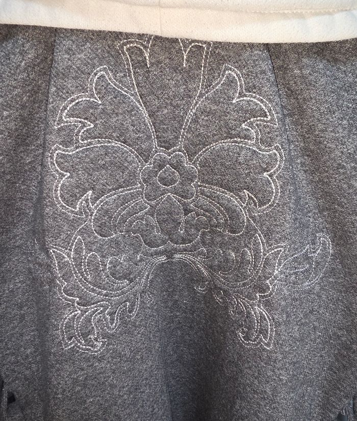 Robe de chambre rouge gorge S - photo numéro 4