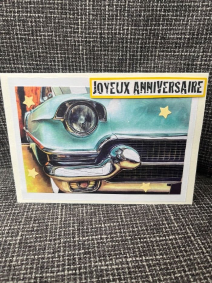 Carte Joyeux Anniversaire