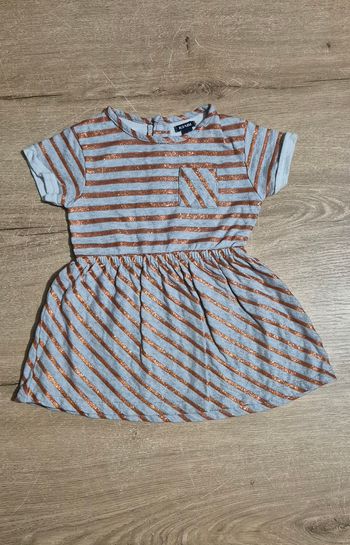 Robe rayée MC 18 mois