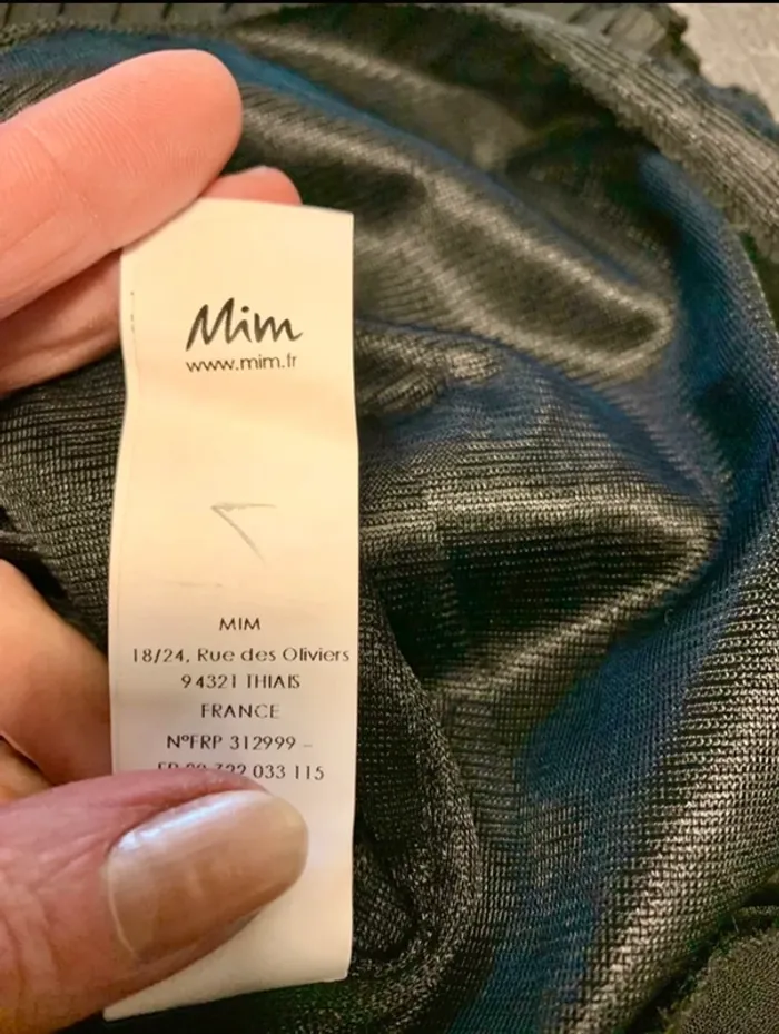 Robe bustier plissée Mim T40 – neuve - photo numéro 6