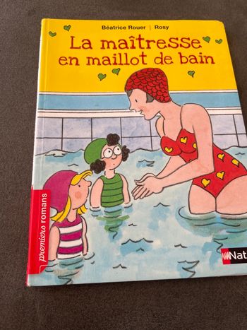 Livre la maîtresse en maillot de bain premiers romans Nathan