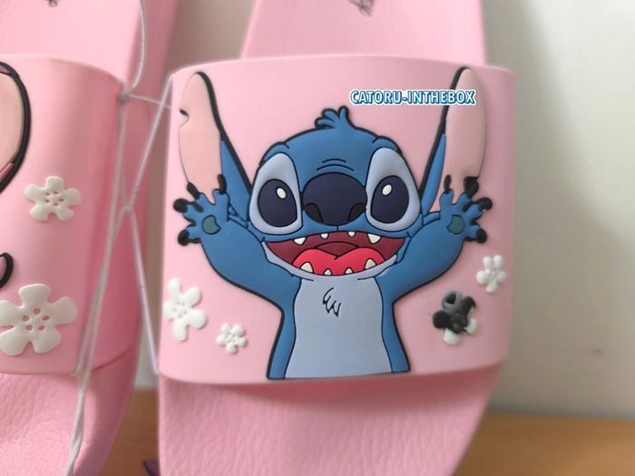 Claquettes / Sandales Disney Stitch & Angel | Taille 38 - photo numéro 4