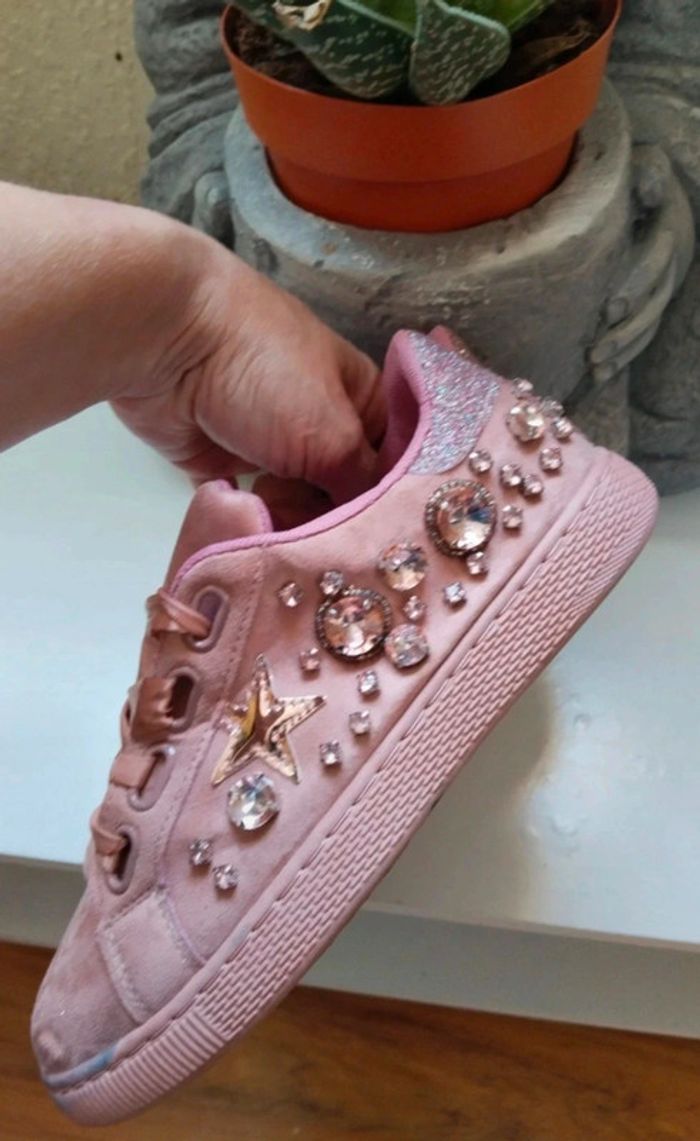 Baskets sneakers femme pointure 39 - photo numéro 6