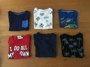Lot 6 t-shirt 3 ans
