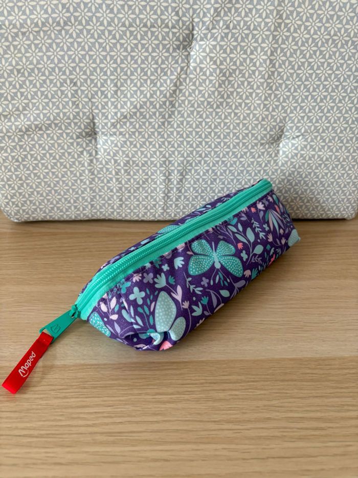 Trousse Réversible Pailletée "Butterfly"