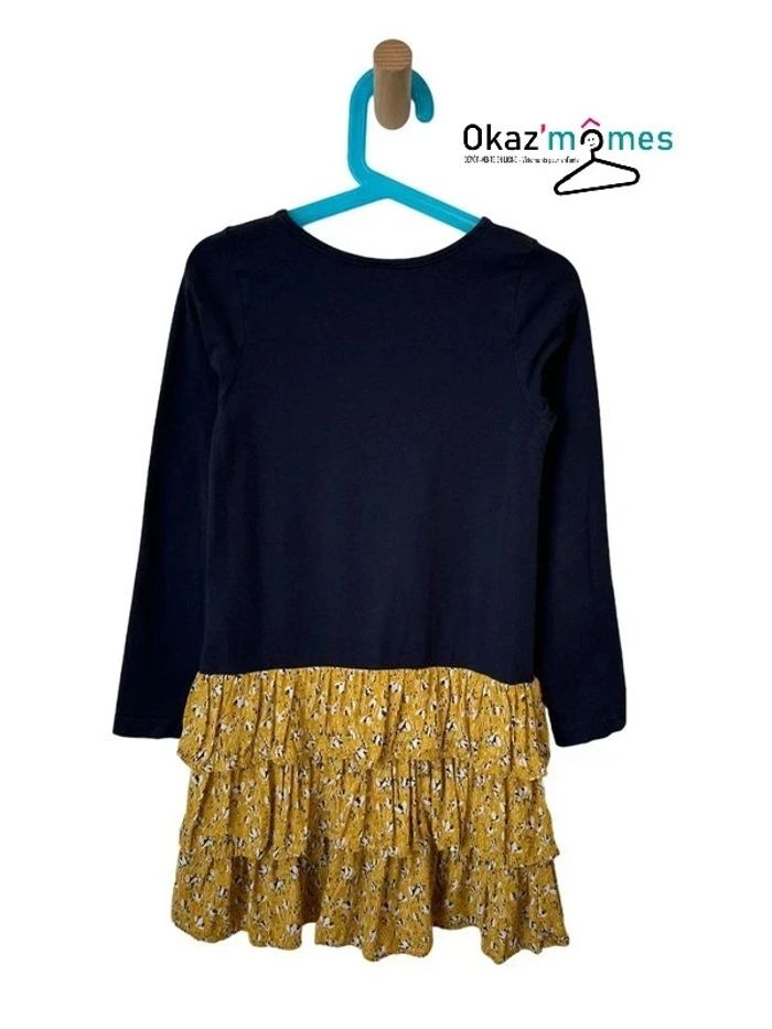 Robe bi-matière “conte de fée” - 3 pommes 7-8 ans (128cm) - photo numéro 3